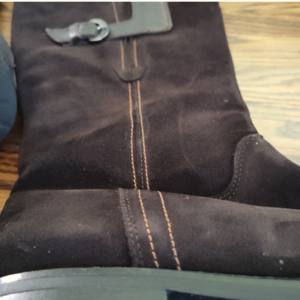 Suede Knee High Boots - Picture 5 of 5